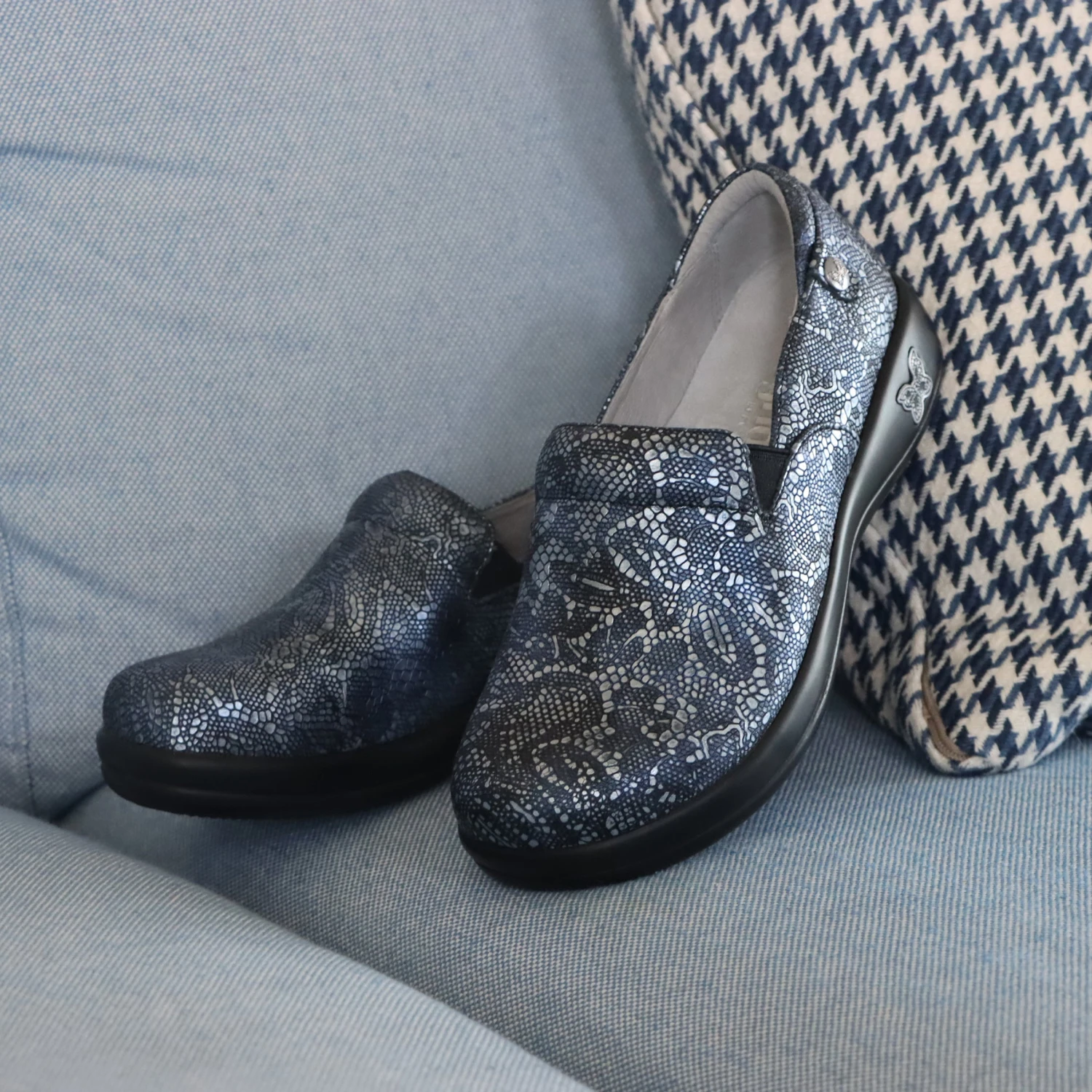 Keli Pewter Lace Professional Shoe 2 Keli Pewter Lace Professional Shoe - Image 2