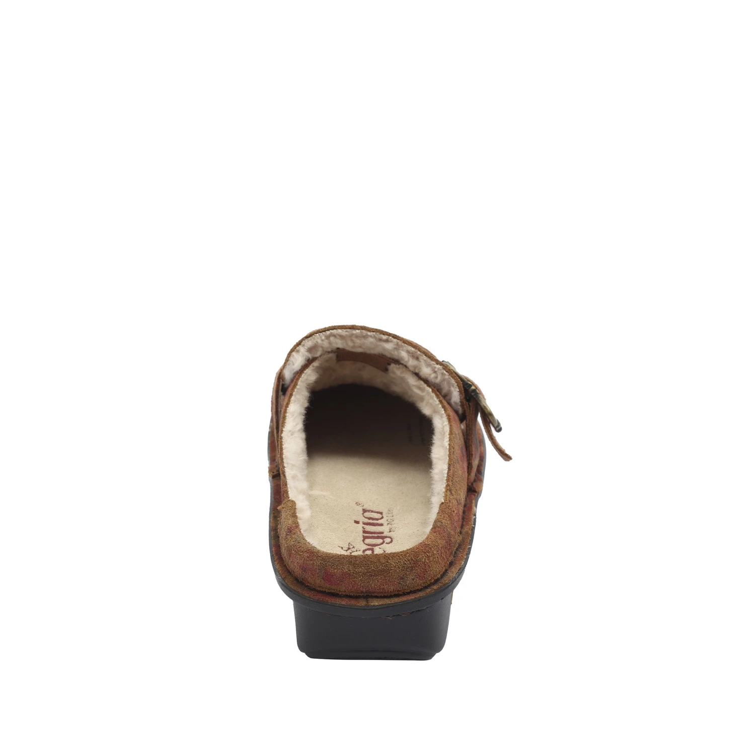 Shoes Brigid Cognac & Roses Clog 4 Shoes Brigid Cognac & Roses Clog - Image 4