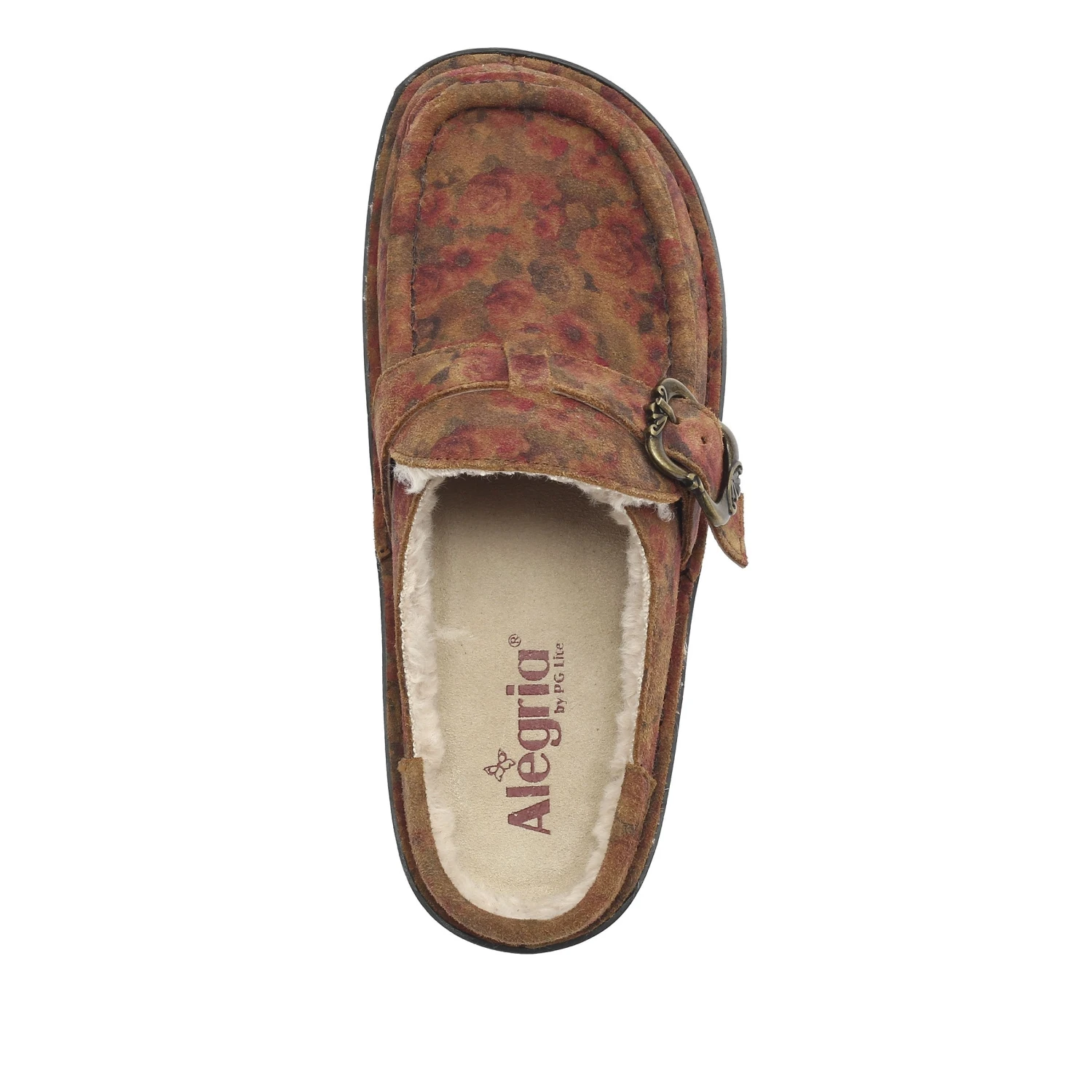 Shoes Brigid Cognac & Roses Clog 5 Shoes Brigid Cognac & Roses Clog - Image 5