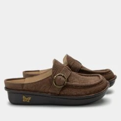 Shoes Brigid La Dee Dottie Brown Clog -Cheap Shoes Store BRI 8117 S2 b41eda2c a412 4f64 a544 6b50e3bbca18