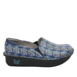 Debra Rose's Blue Quilt Shoe 8 Debra Rose's Blue Quilt Shoe -Cheap Shoes Store DEB 7602 S2
