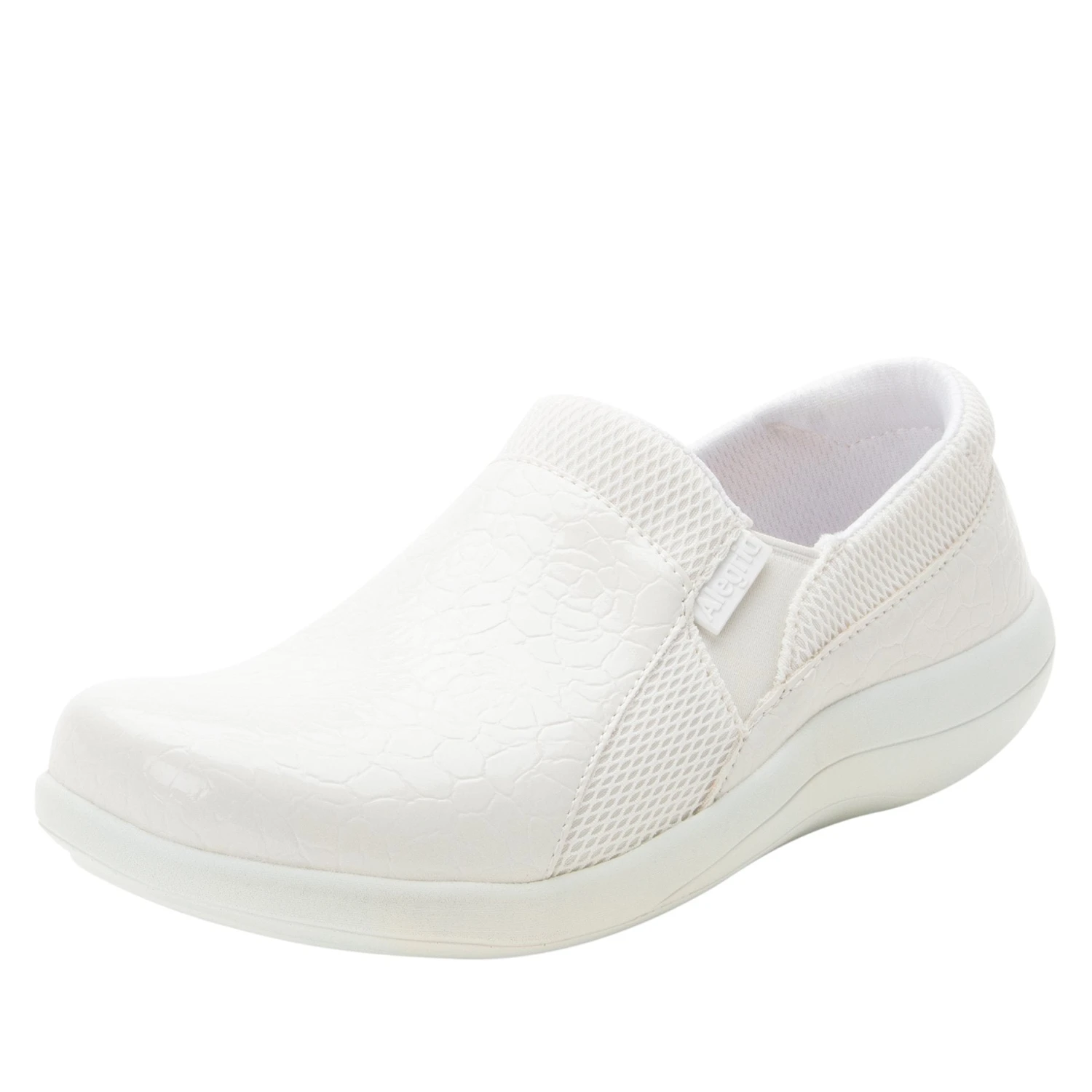 Duette Flourish White Shoe 1 Duette Flourish White Shoe