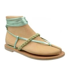 S.PIERO E20-002 MINT SANDALS -Cheap Shoes Store E20 002METALMINT3