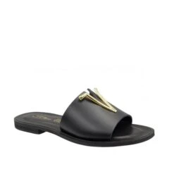 S.PIERO E37-018 BLACK FLATS -Cheap Shoes Store E37018BLK2
