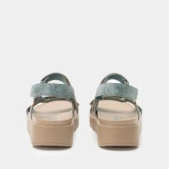 Henna Aged Denim Sandal -Cheap Shoes Store HEN 6138 S3