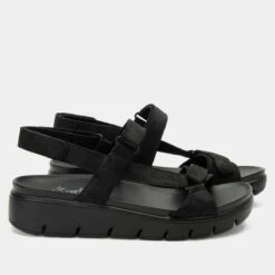 Henna They Call Me Mellow Black Sandal 9 Henna They Call Me Mellow Black Sandal -Cheap Shoes Store HEN 6142 S2