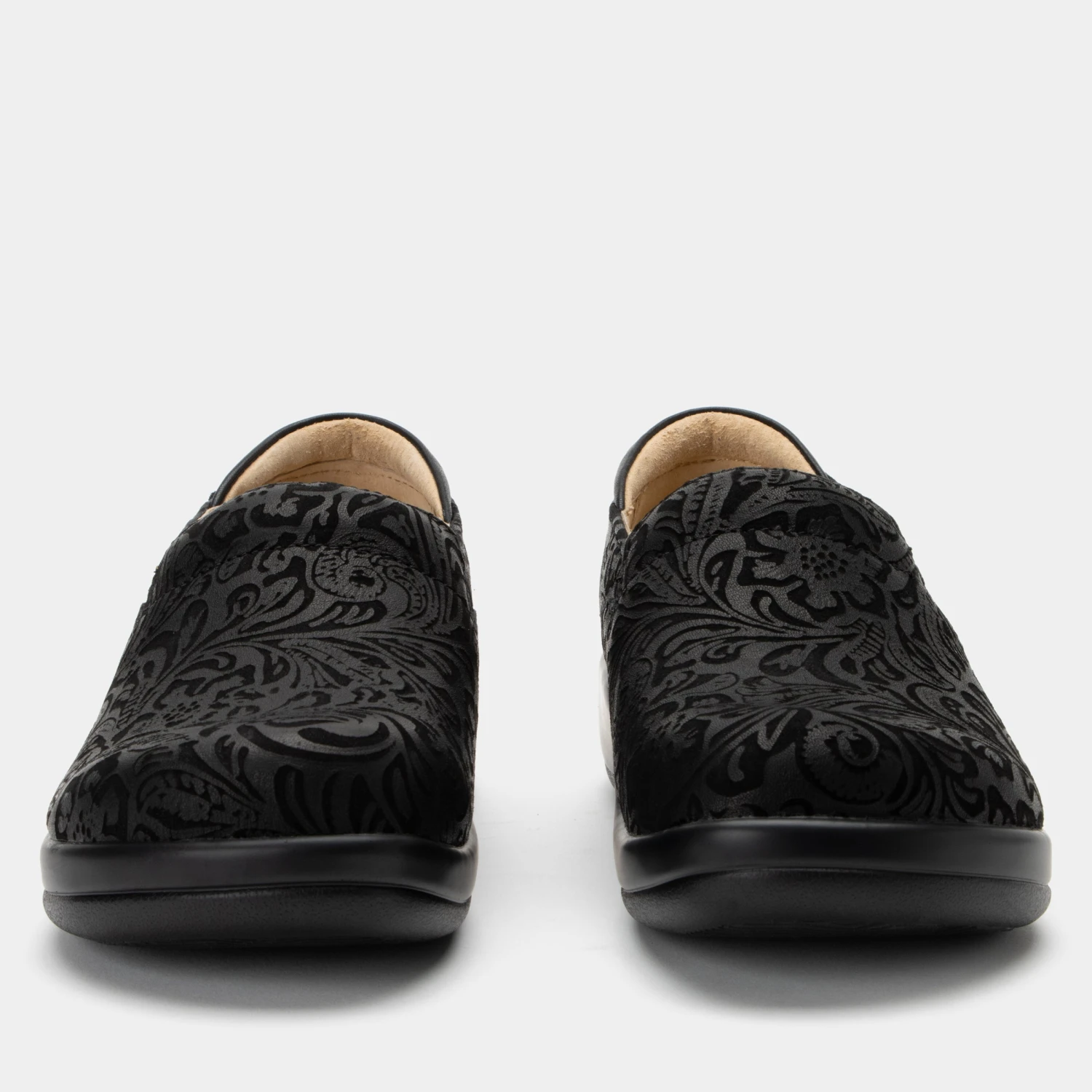 Shoes Keli Black Embossed Paisley Professional Shoe 6 Shoes Keli Black Embossed Paisley Professional Shoe - Image 6