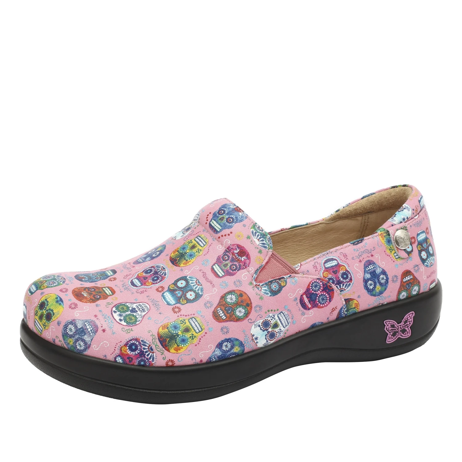 Shoes Keli Sugar Skulls Pink Professional Shoe 1 Shoes Keli Sugar Skulls Pink Professional Shoe