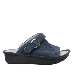 Klover Oiled Navy Sandal -Cheap Shoes Store KLO 7402 S2