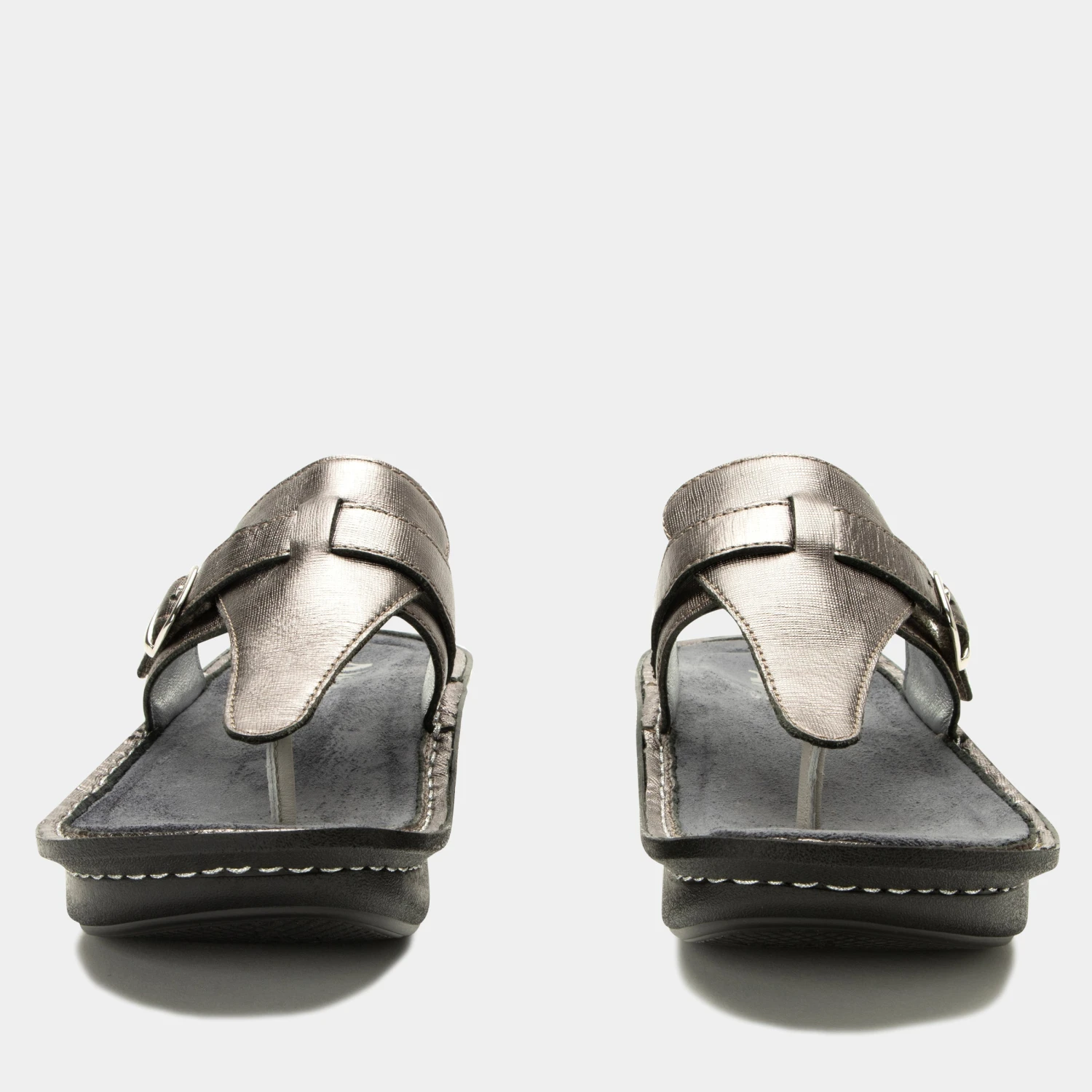 Kennedi Twinkle Pewter Sandal 5 Kennedi Twinkle Pewter Sandal - Image 5