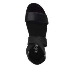 Lucia Black Sandal 8 Lucia Black Sandal -Cheap Shoes Store LUC 601 S4