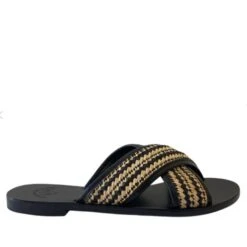 MARIETTA CHROUSALA MOUSA BLACK FLATS