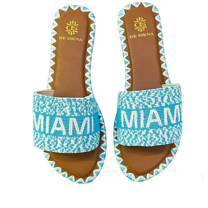 DE SIENA MIAMI BEADS POOL BLUE FLATS 1 DE SIENA MIAMI BEADS POOL BLUE FLATS