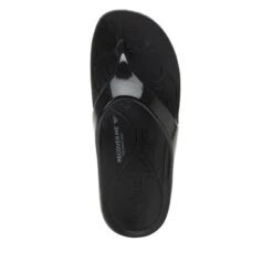 Ode Black Gloss Sandal 10 Ode Black Gloss Sandal -Cheap Shoes Store ODE 7441 S4