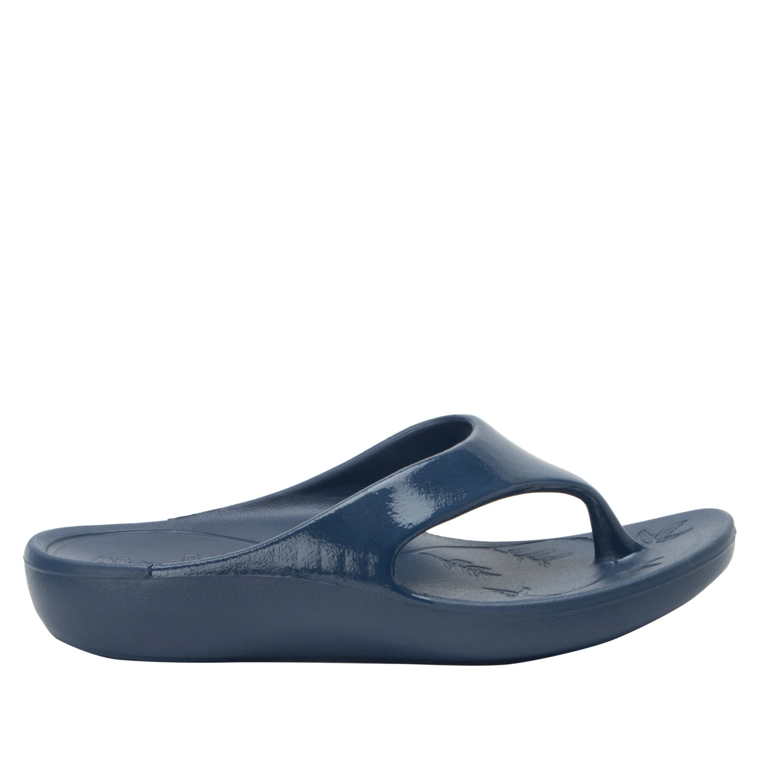 Ode Navy Gloss Sandal 3 Ode Navy Gloss Sandal - Image 3