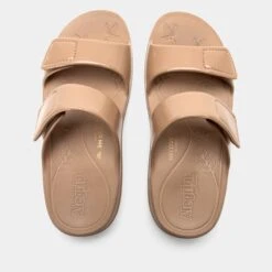 Orbyt Taupe Gloss Sandal -Cheap Shoes Store ORB 6154 S4