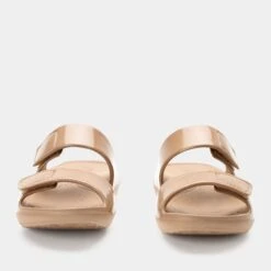 Orbyt Taupe Gloss Sandal -Cheap Shoes Store ORB 6154 S5