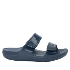 Orbyt Navy Gloss Sandal -Cheap Shoes Store ORB 7448 S2