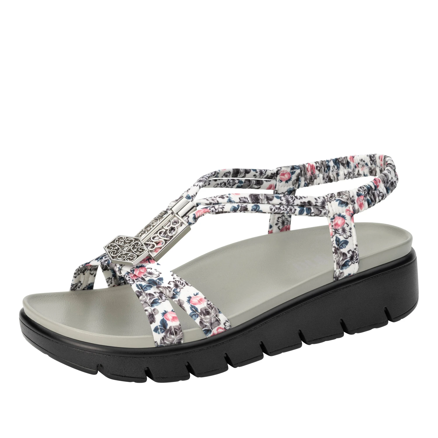 Roz Lovely Grey Sandal 1 Roz Lovely Grey Sandal