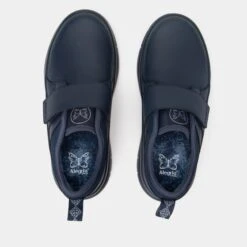 Double Trouble Navy Shoe -Cheap Shoes Store RRDT 7617 PAIR S4