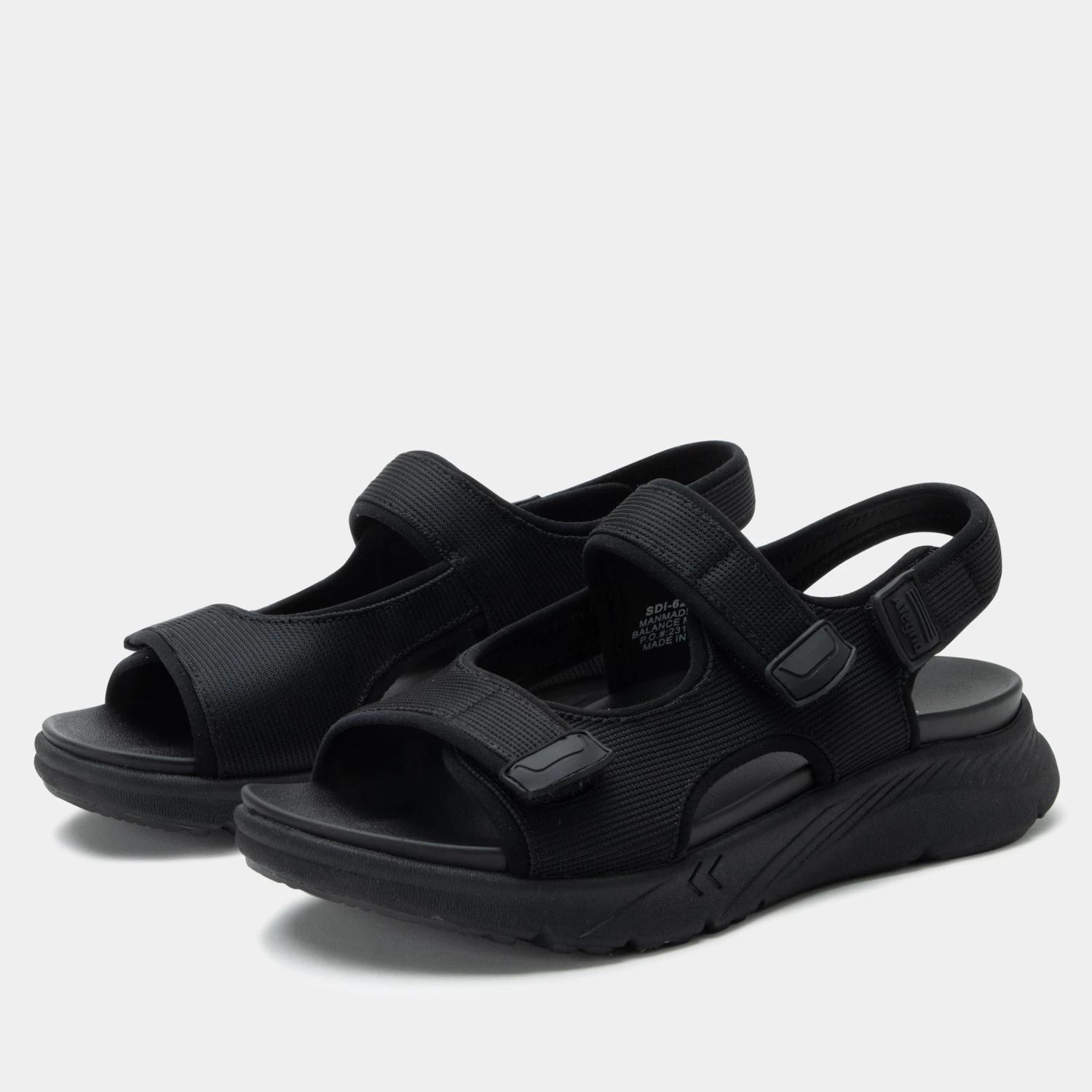 Sandie Black Sandal 1 Sandie Black Sandal