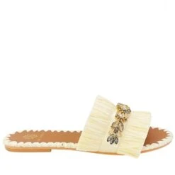 DE SIENA SEMIRA BEADS GRANO FLATS