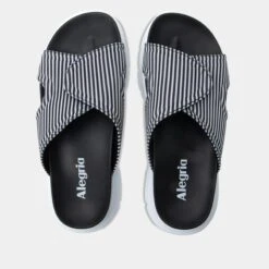 Sunie Stripes Sandal -Cheap Shoes Store SUN 6203 S4
