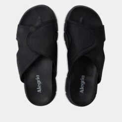 Sunie Black Sandal -Cheap Shoes Store SUN 6205 S4