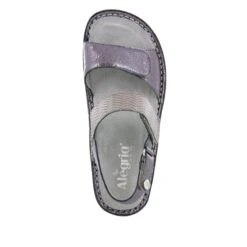 Verona Braided Pewter Sandal 8 Verona Braided Pewter Sandal -Cheap Shoes Store VER 228 S4