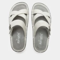 Victoriah Basketry White Sandal 9 Victoriah Basketry White Sandal -Cheap Shoes Store VIC 6113 S4