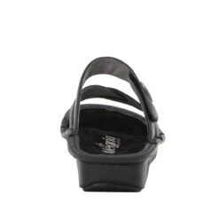 Victoriah Oiled Black Sandal -Cheap Shoes Store VIC 7414 S3