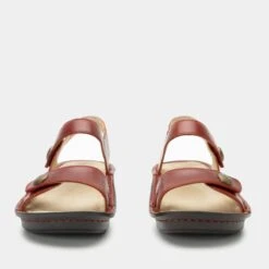 Vienna Garnet Sandal -Cheap Shoes Store VIE 6107 S5