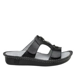Vanna Black Sandal 8 Vanna Black Sandal -Cheap Shoes Store VNN 601 S2
