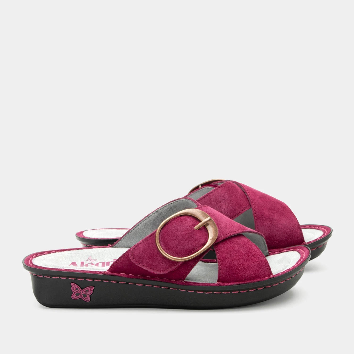 Vanya Magenta Sandal 2 Vanya Magenta Sandal - Image 2