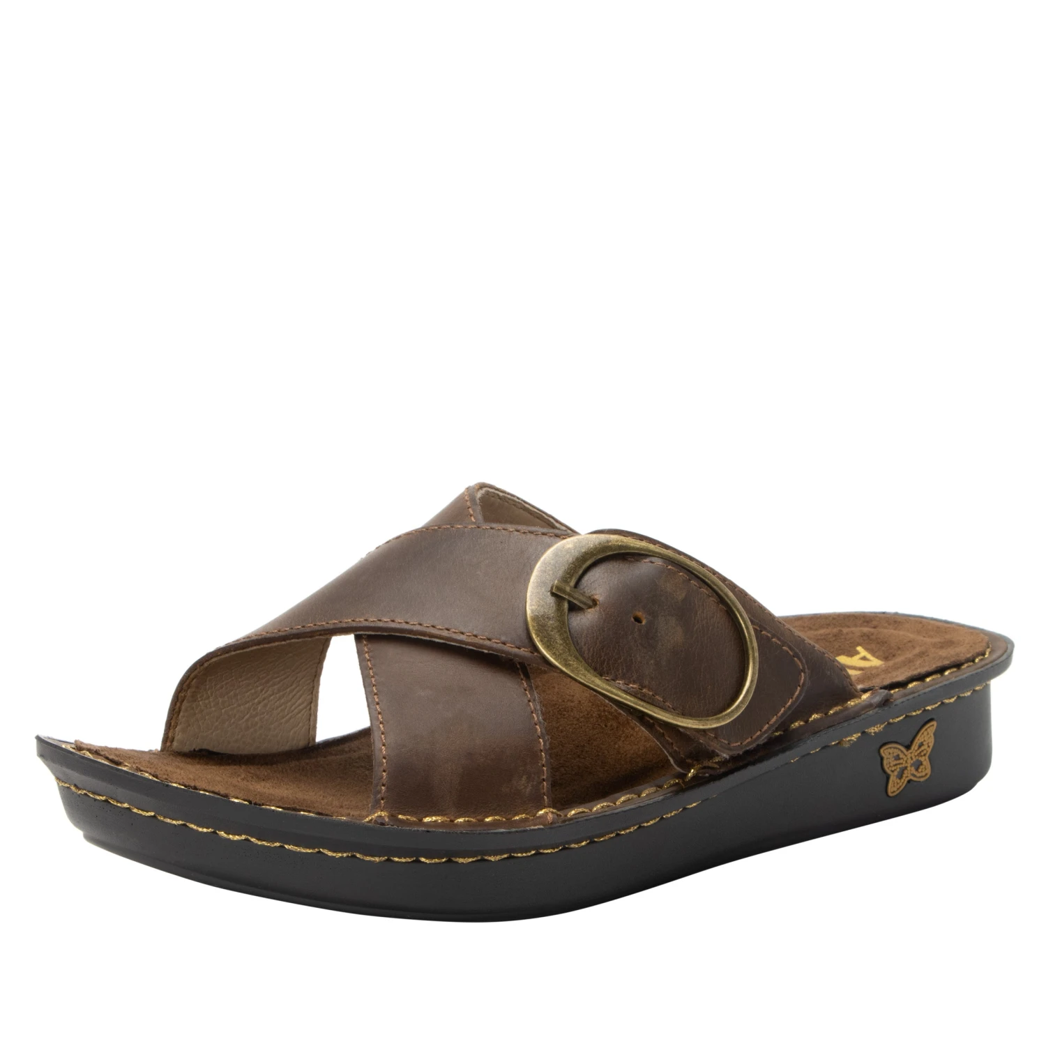 Vanya Oiled Brown Sandal 1 Vanya Oiled Brown Sandal