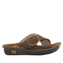 Vanya Oiled Brown Sandal 8 Vanya Oiled Brown Sandal -Cheap Shoes Store VYA 7412 S2