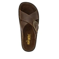 Vanya Oiled Brown Sandal 10 Vanya Oiled Brown Sandal -Cheap Shoes Store VYA 7412 S4
