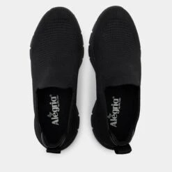 Waze Black Shoe -Cheap Shoes Store WAZ 6180 S4