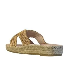 MACARENA BETY116 GOLD FLATS -Cheap Shoes Store goldslipper3