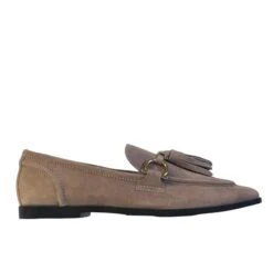 JEFFREY CAMPBELL - VELVIT-T TAUPE SUEDE