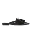 KENDALL + KYLIE CARA COBRA BLACK MULE