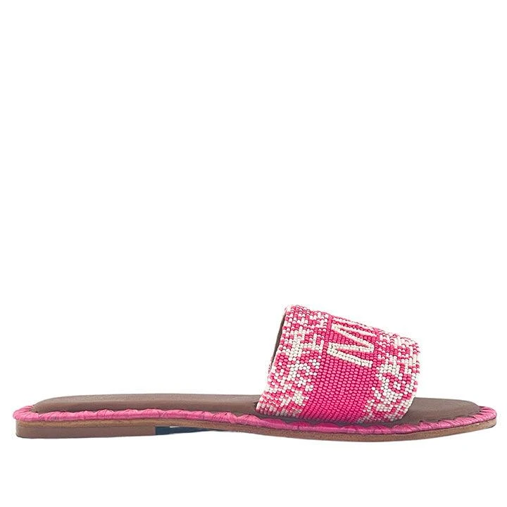 DE SIENA MIAMI BEADS PINK FLATS 2 DE SIENA MIAMI BEADS PINK FLATS - Image 2